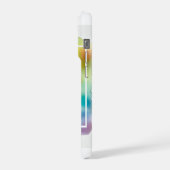 Japanese Otter in Tranquil Waters 040924AREF130 -  iPhoneケース (左側面)