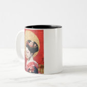 Japanese painting style GEISYA MAG05 ツートーンマグカップ (正面左)