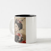 Japanese painting style GEISYA MAG06 ツートーンマグカップ (正面左)