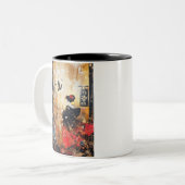 Japanese painting style GEISYA MAG08 ツートーンマグカップ (正面左)