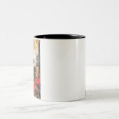 Japanese painting style GEISYA MAG08 ツートーンマグカップ (中央)