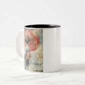 Japanese painting style GEISYA MAG09 ツートーンマグカップ (正面左)