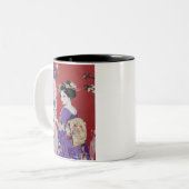 Japanese painting style GEISYA MAG11 ツートーンマグカップ (正面左)