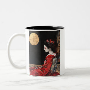 Japanese painting style GEISYA MAG12 ツートーンマグカップ