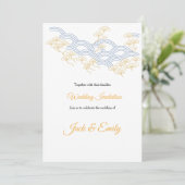 Japanese Pine Wedding Invitation 招待状 (スタンド正面)