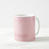 Japanese Pink Bamboo Forest Mugs コーヒーマグカップ (正面右)