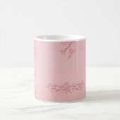 Japanese Pink Bamboo Forest Mugs コーヒーマグカップ (中央)