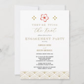  Japanese Plum Blossom Design 招待状 (正面)