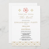 Japanese Plum Blossom Design 招待状 (正面/裏面)