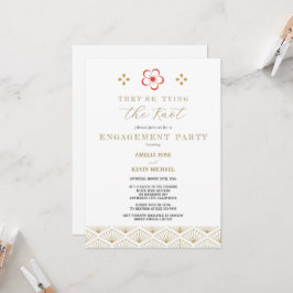  Japanese Plum Blossom Design 招待状