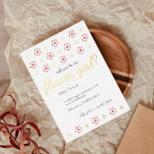 Japanese Plum Blossom Design 箔招待状