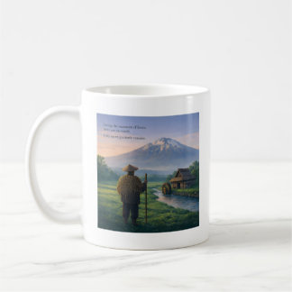 Japanese Poem Art Mug – Nostalgic Countryside EN コーヒーマグカップ