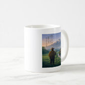 Japanese Poem Art Mug – Nostalgic Countryside JA コーヒーマグカップ (正面右)