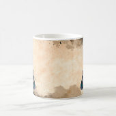 Japanese Rabbit Mask Kimono Mug コーヒーマグカップ (中央)