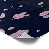 Japanese Rainy Cozy Cherry Blossom Street Anime ポスター (角)