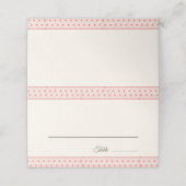 Japanese Sakura Asanoha Place Card プレイスカード (外部開封)