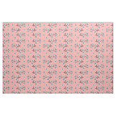 Japanese Sakura Blossom Flowers Pattern ファブリック (ファットクウォーター)