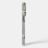 Japanese Sakura Geisha Pattern Monogrammed Case-Mate iPhoneケース (裏面 / 右)