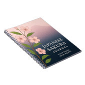 Japanese Sakura Journal: Nature-Inspired Notebook  ノートブック (右側)