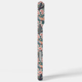 Japanese Sakura Koi Fish Print Monogrammed Case-Mate iPhoneケース (裏面 / 右)