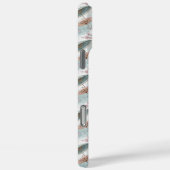 Japanese Sakura Umbrella Pattern Monogrammed Case-Mate iPhoneケース (裏面 / 右)