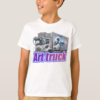 Japanese Sakura Wave Art Truck "DEKOTORA" Tシャツ