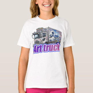 Japanese Sakura Wave Art Truck "DEKOTORA" Tシャツ