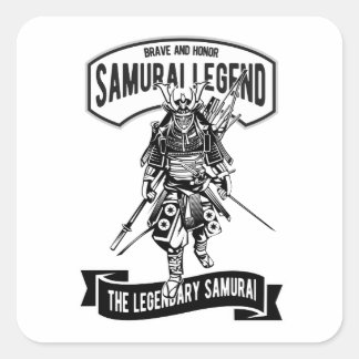 Japanese "Samurai" スクエアシール