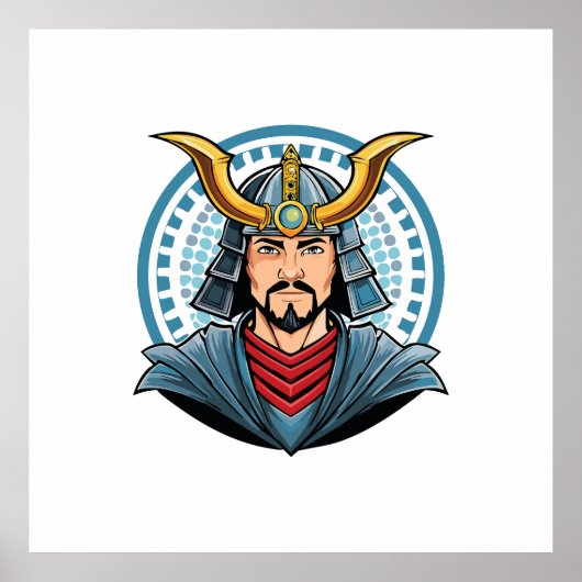 Japanese samurai ポスター (正面)
