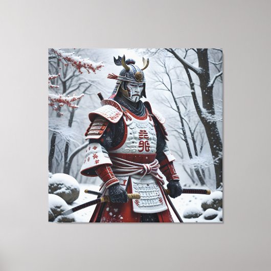 Japanese Samurai canvas print キャンバスプリント (正面)