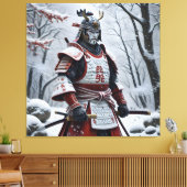 Japanese Samurai canvas print キャンバスプリント (インサイチュ (リビング))