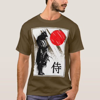 Japanese Samurai Japan Warrior Art  Tシャツ