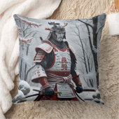 Japanese Samurai pillow クッション (ブランケット)