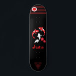 Japanese  Samurai skateboard with name スケートボード<br><div class="desc">Japanese  Samurai skateboard with name</div>