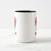 Japanese Samurai Soccer Anime Neko Dream Chaser ツートーンマグカップ (中央)