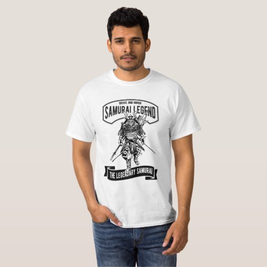 Japanese "Samurai" Tシャツ (正面フル)