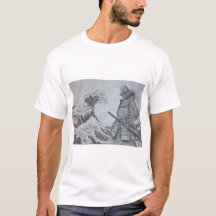 Japanese Samurai&ukiyoe Men's T-shirt