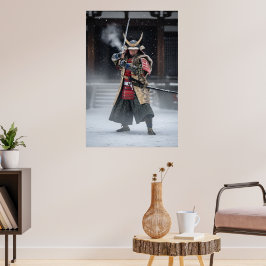 Japanese Samurai Warrior ポスター
