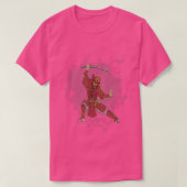 Japanese Samurai Warrior Tシャツ (デザイン正面)