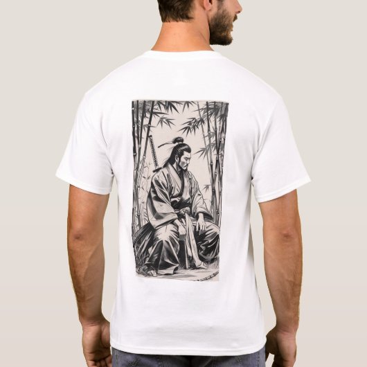 Japanese Samurai Warriors T-Shirt Collection2 Tシャツ (裏面)