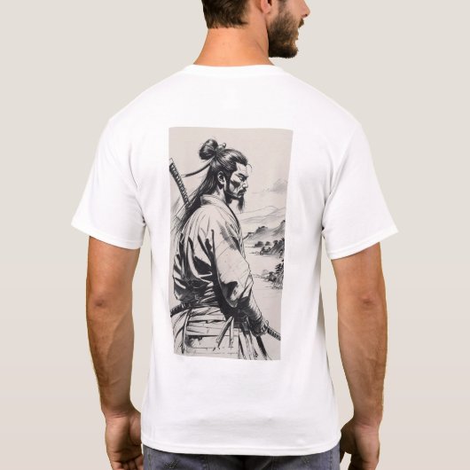Japanese Samurai Warriors T-Shirt Collection3 Tシャツ (裏面)