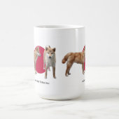 “Japanese Shiba Inu” コーヒーマグカップ (中央)