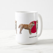 “Japanese Shiba Inu” コーヒーマグカップ (正面右)