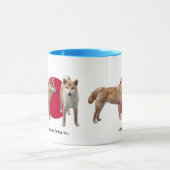 “Japanese Shiba Inu” マグカップ (中央)