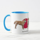 “Japanese Shiba Inu” マグカップ (左)