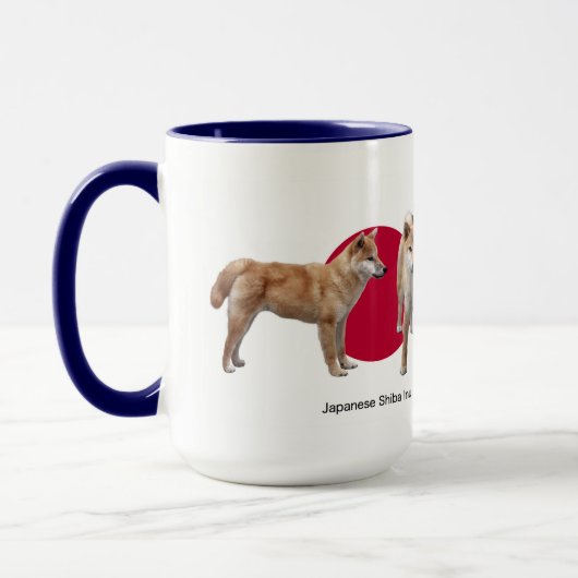 “Japanese Shiba Inu” マグカップ (左)
