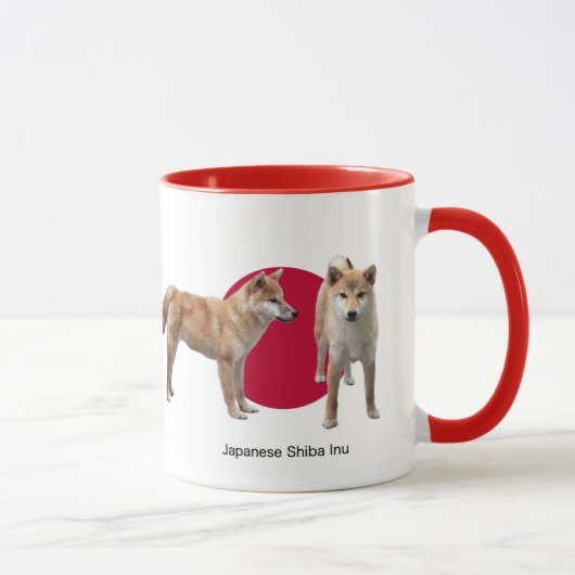“Japanese Shiba Inu” マグカップ (右)