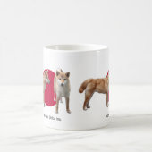“Japanese Shiba Inu” モーフィングマグカップ (中央)
