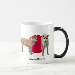 “Japanese Shiba Inu” モーフィングマグカップ