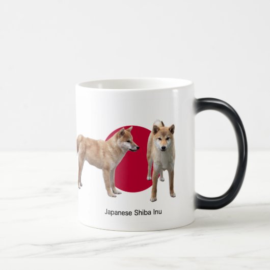 “Japanese Shiba Inu” モーフィングマグカップ (右)